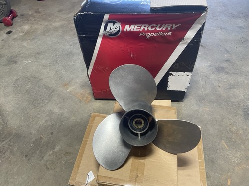 New stainless prop mercury - new,